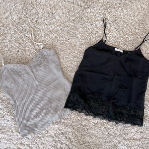 Bundle of silk tank tops